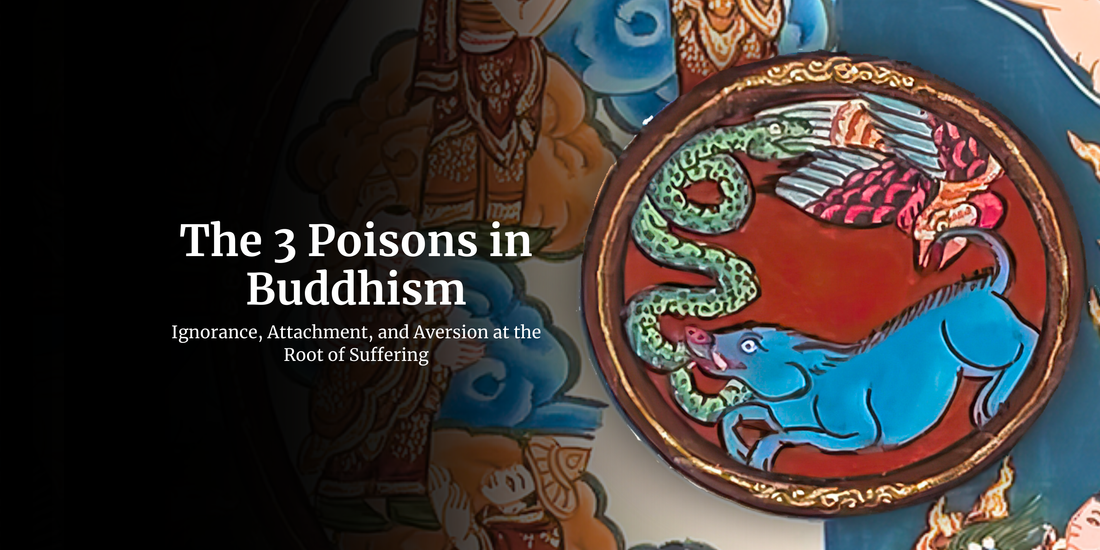 3 poisons in buddhism