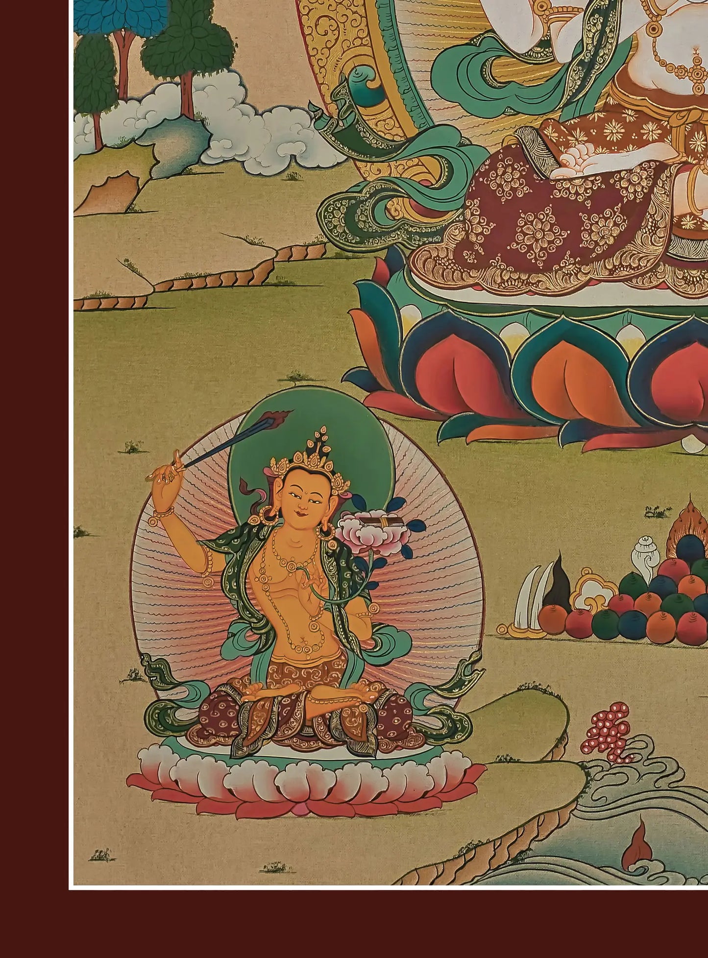 Buddhist God Chenrezig