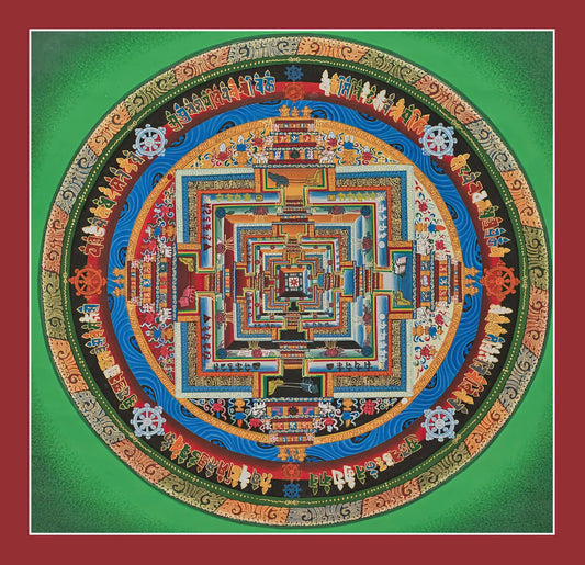 Kalachakra Mandala (In Green)