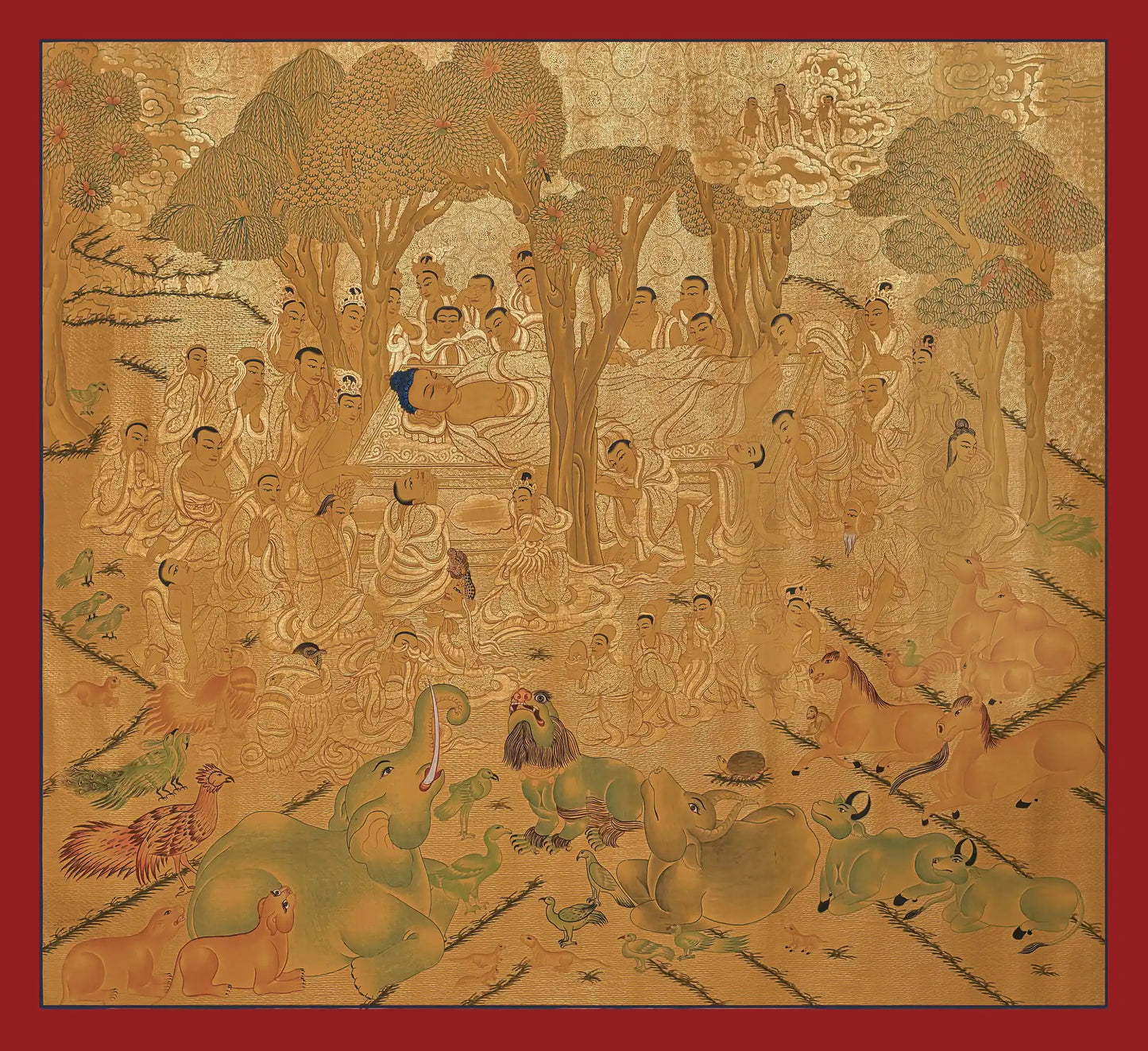 buddha_nirvana-painting-landscape