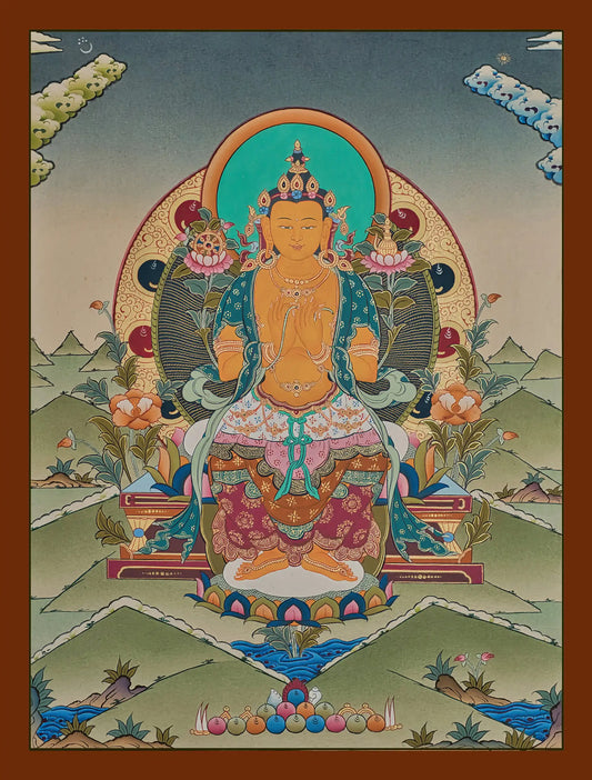 Maitreya Thangka (Bodhisattva)