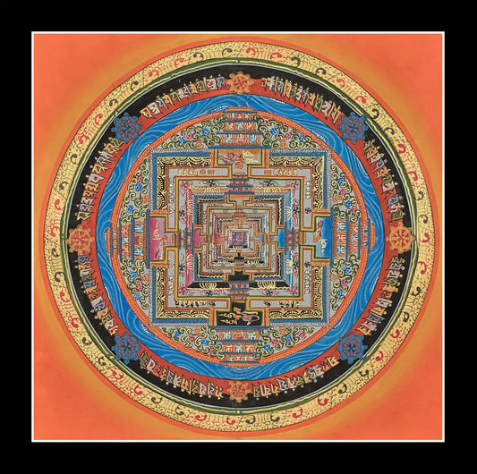 Kalachakra Mandala (in Brown)