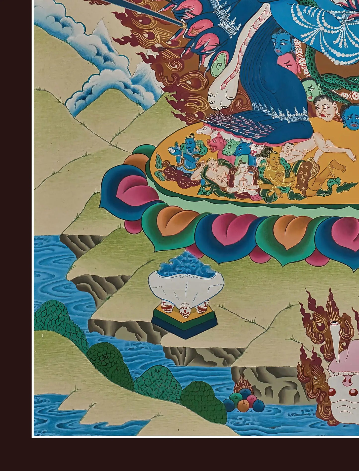 Yamantaka Deity Thangka