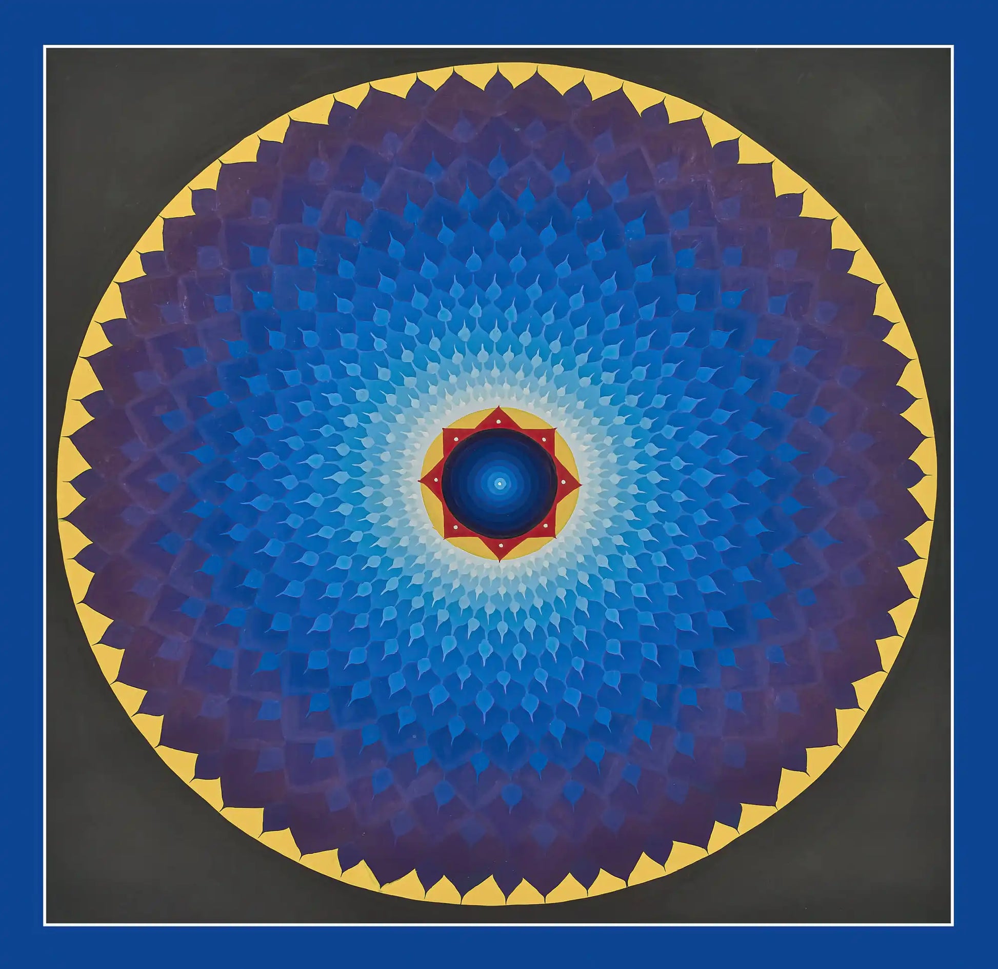 Lotus Mandala Thangka/Painting