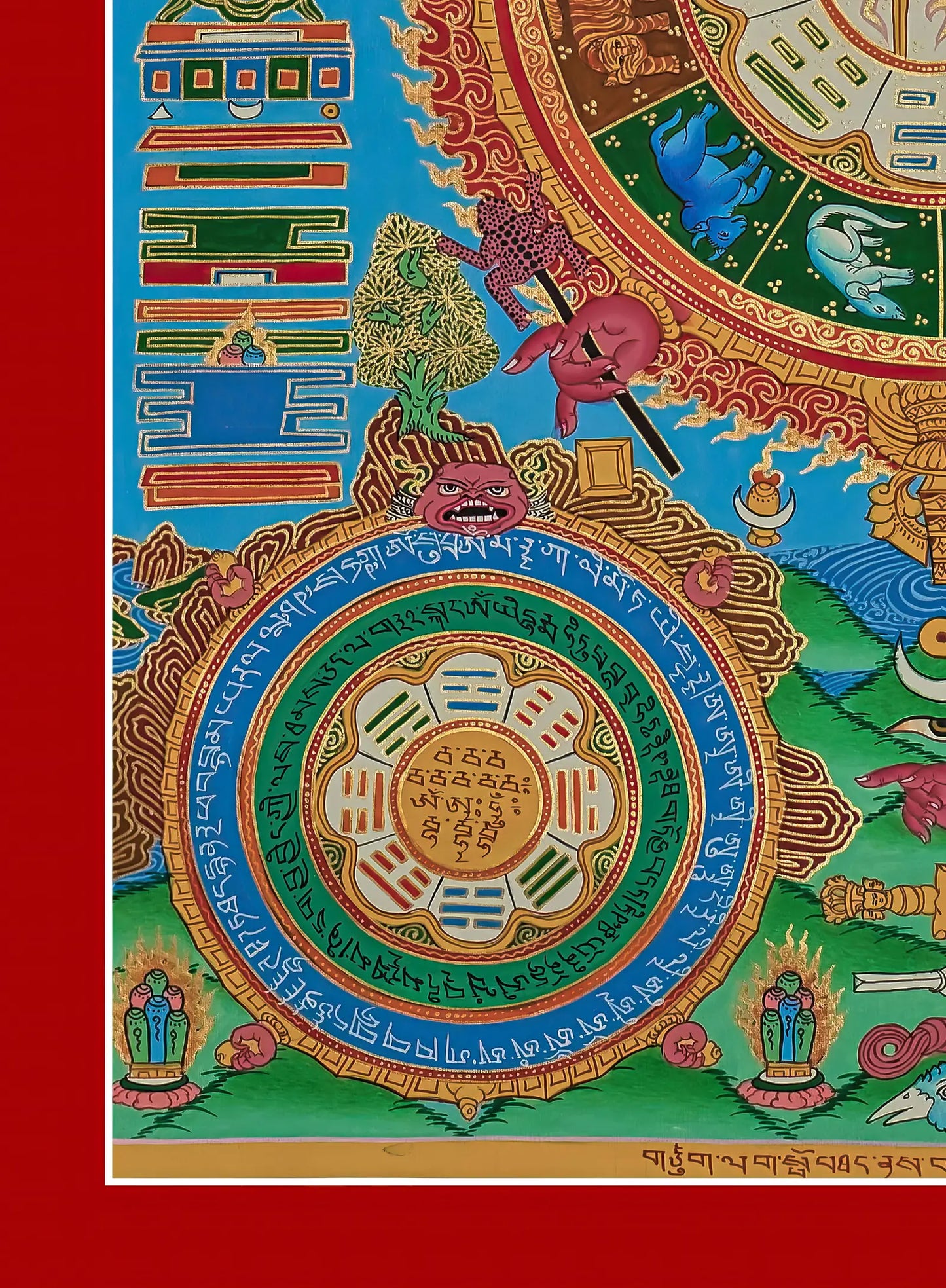 Sipa Khorlo: The Tibetan Wheel of Life