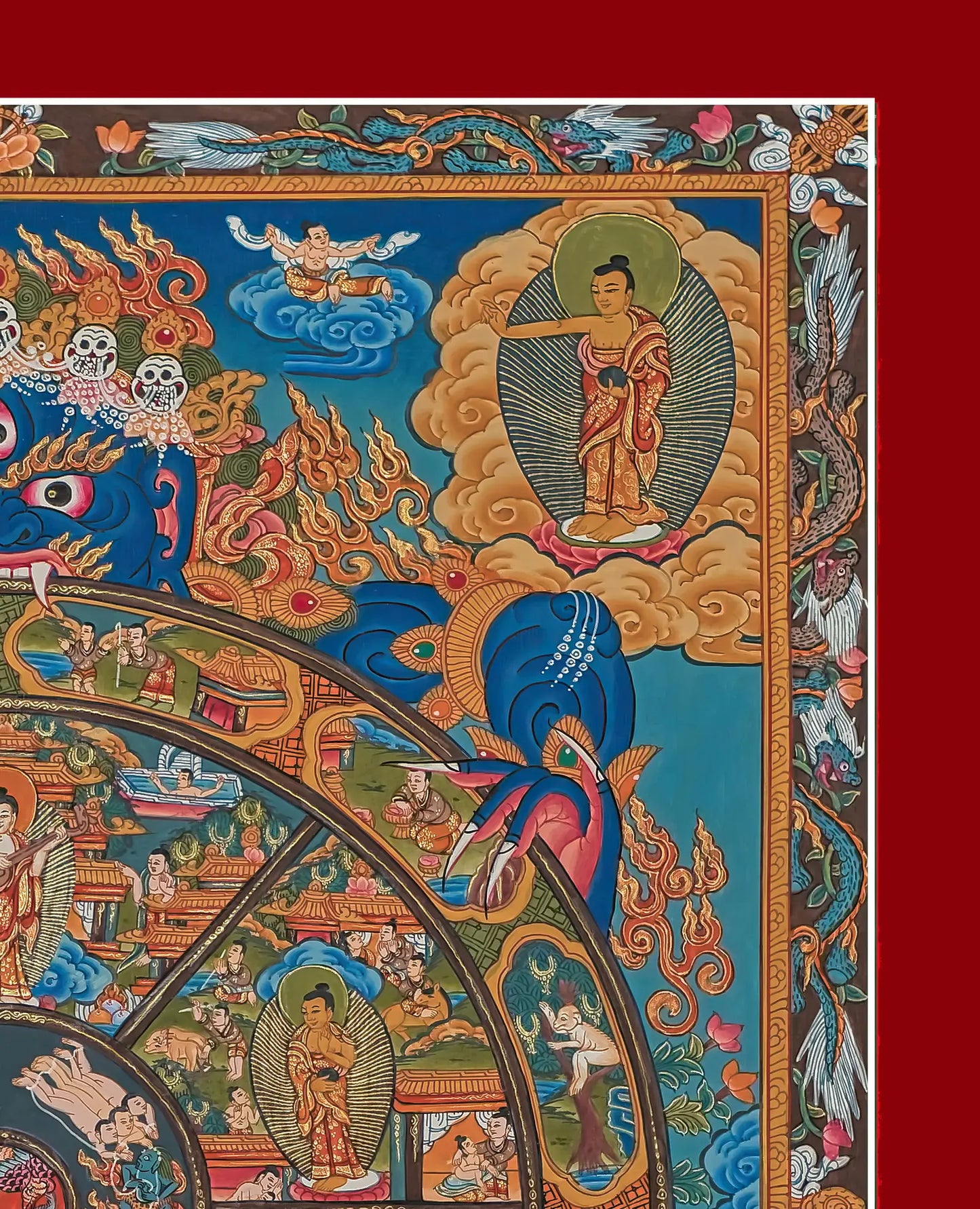 Buddha Wheel Of Life