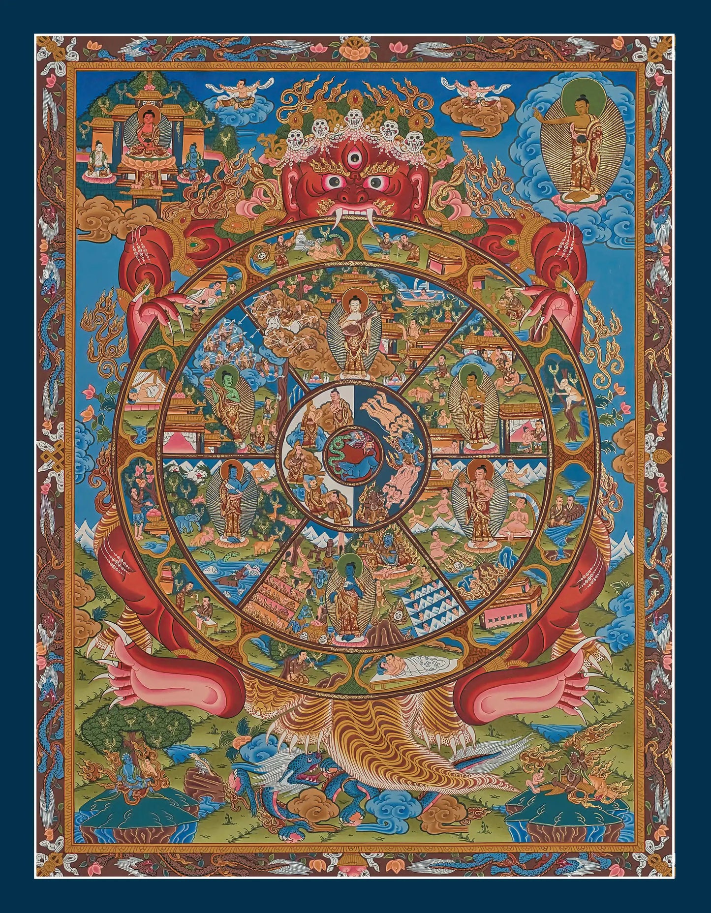 Buddhist Wheel Of Life