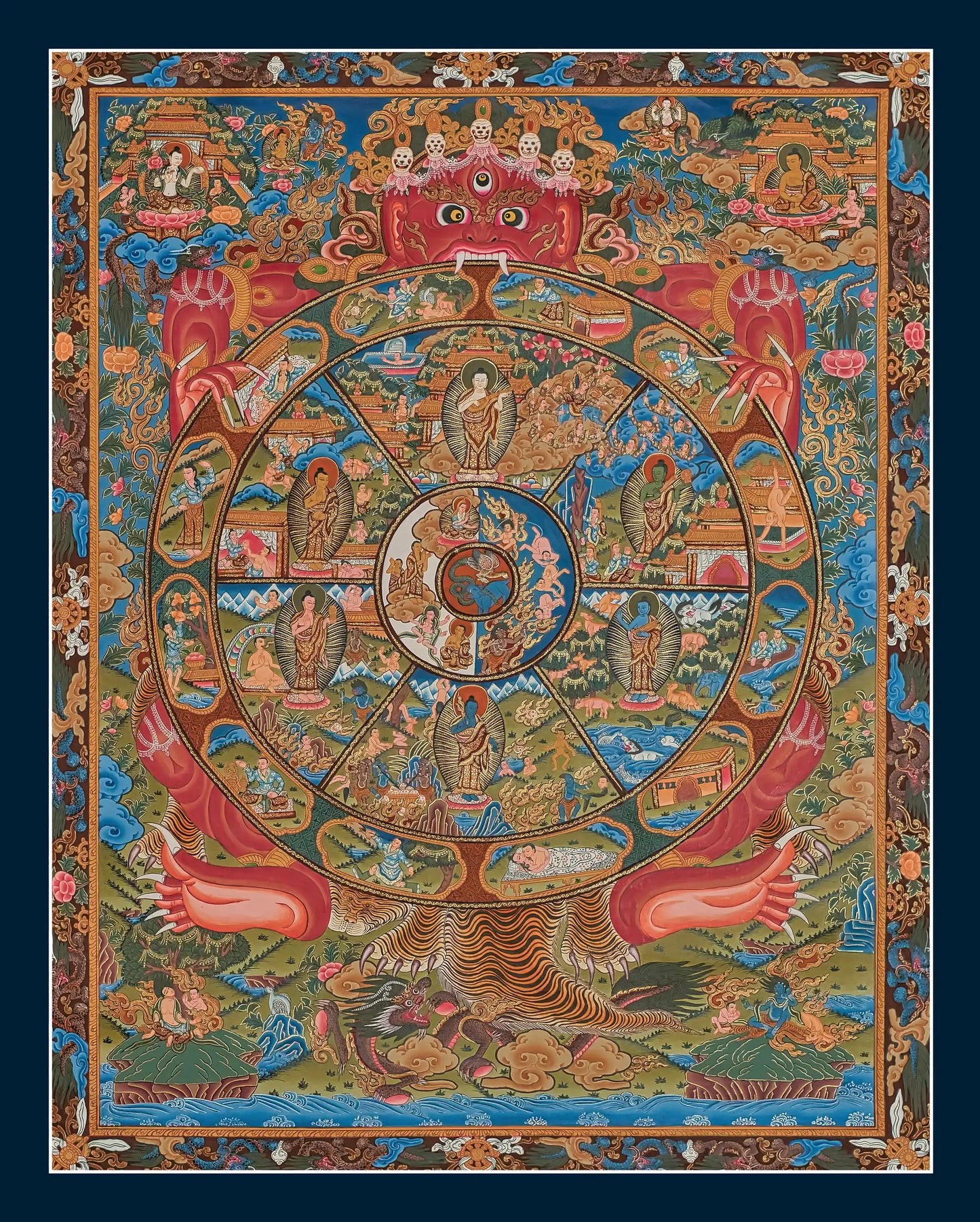 The Wheel Of Life Buddha