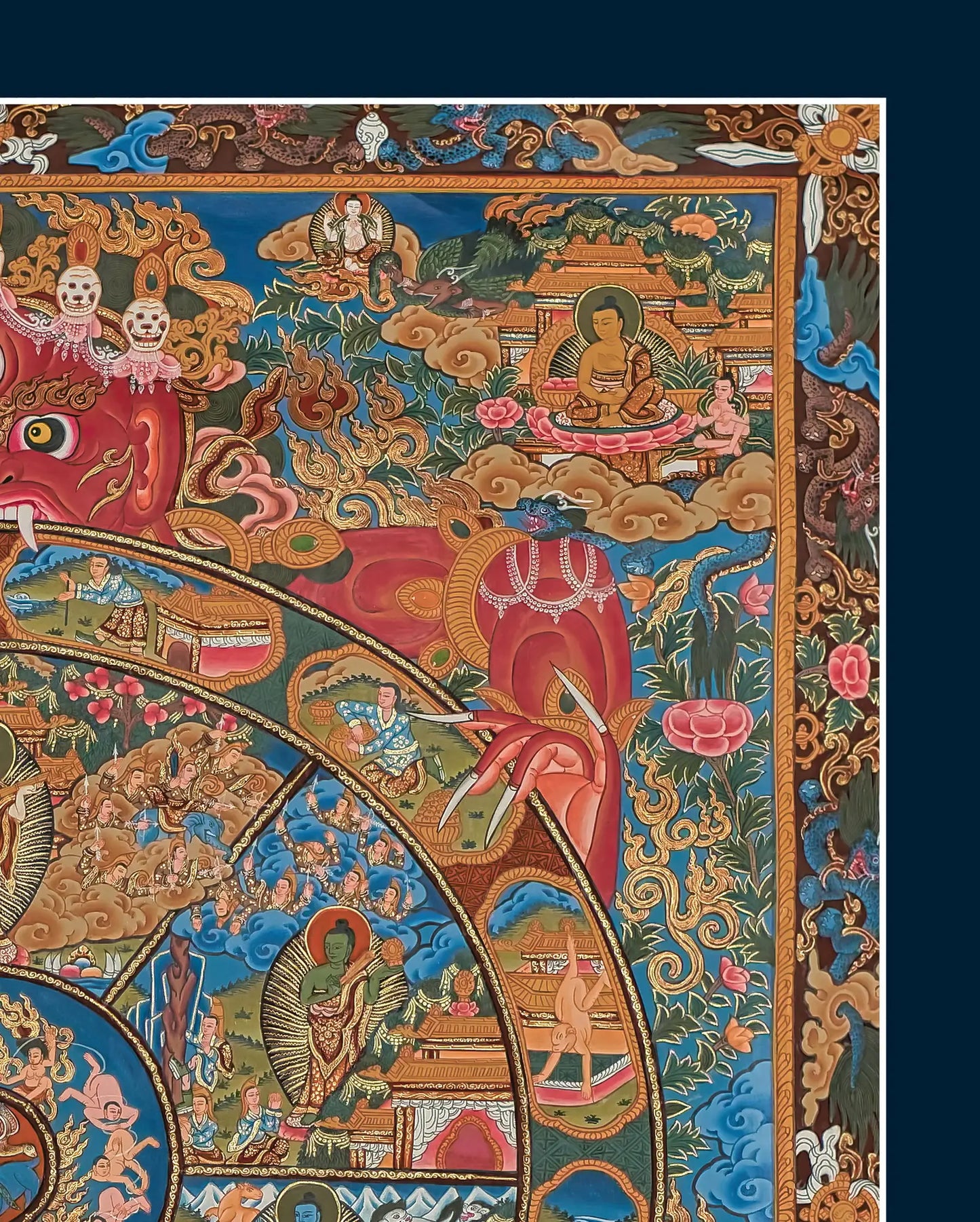 The Wheel Of Life Buddha