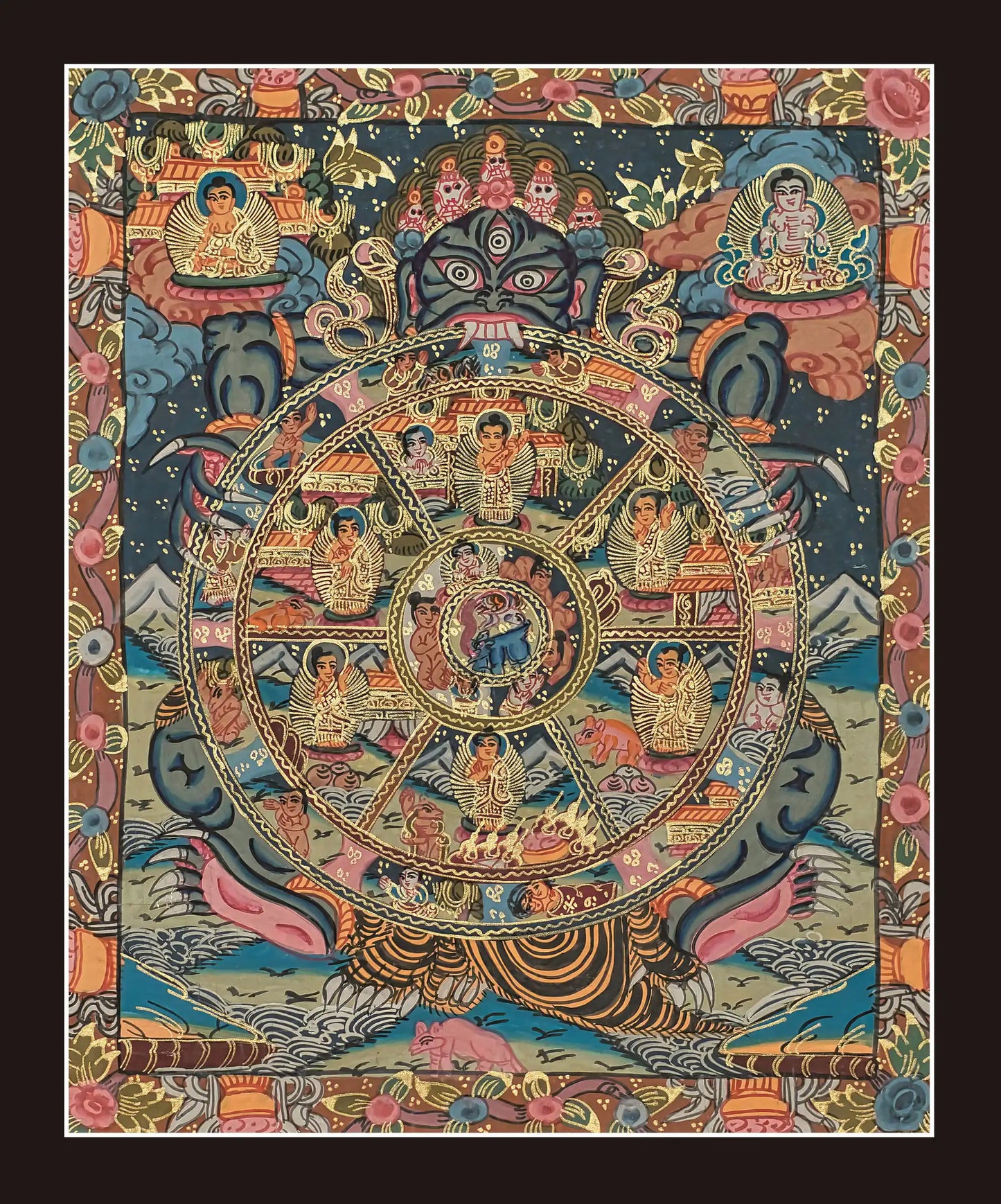 Tibetan Wheel Of Life