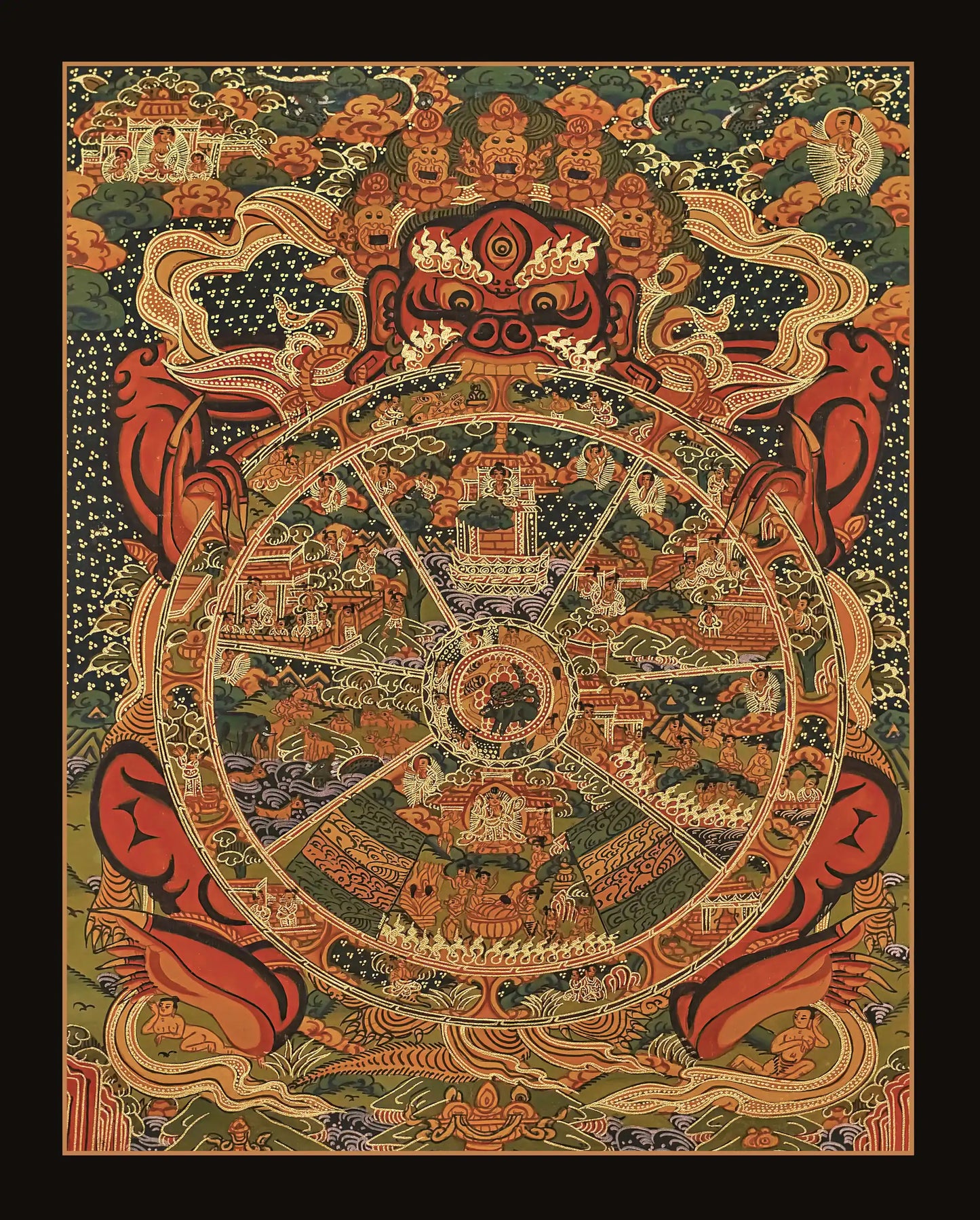 Wheel Of Life Buddhism