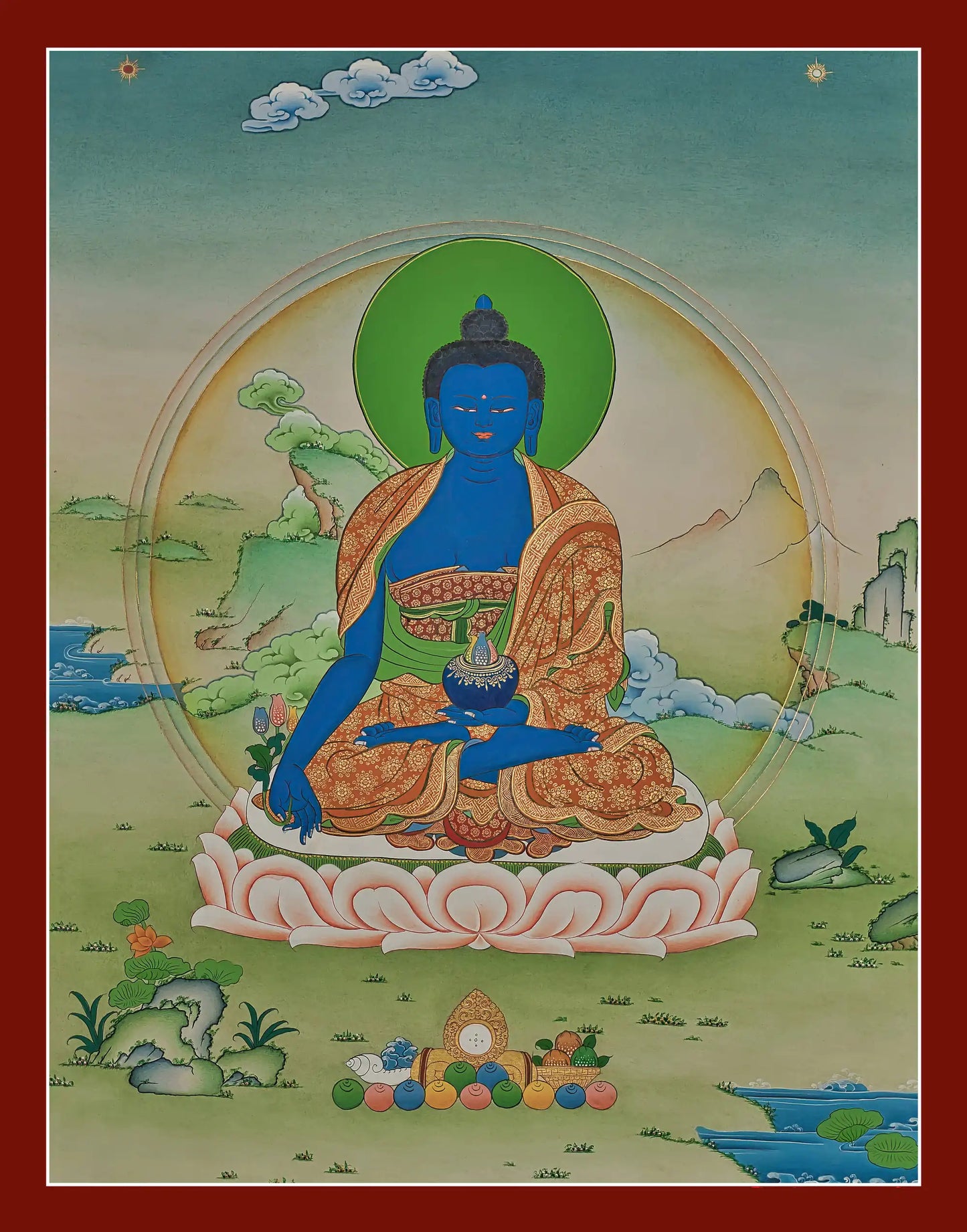 Medicine Buddha Thangka