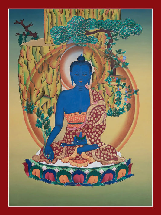 Medicine Buddha Thangka