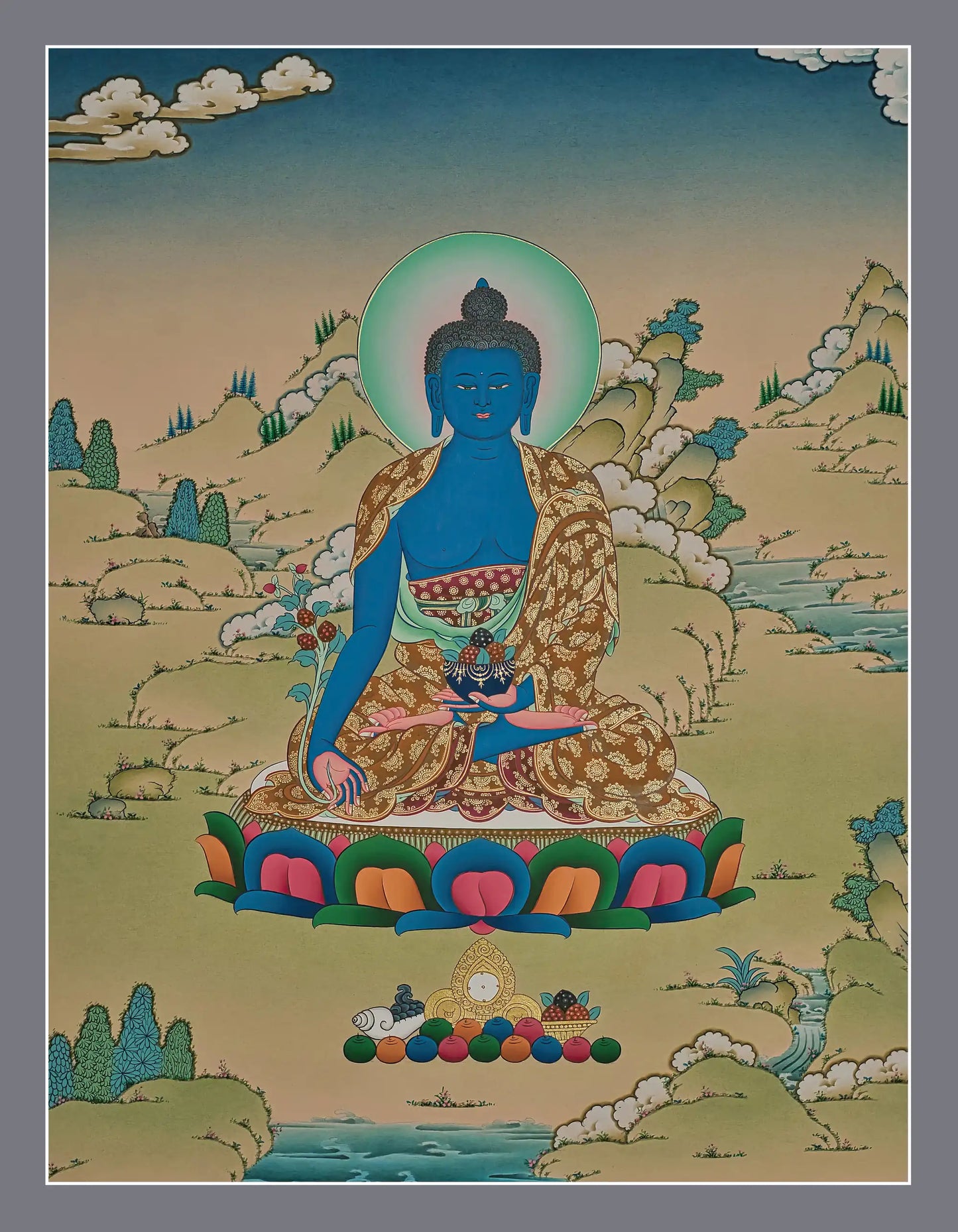 Medicine Buddha Thangka