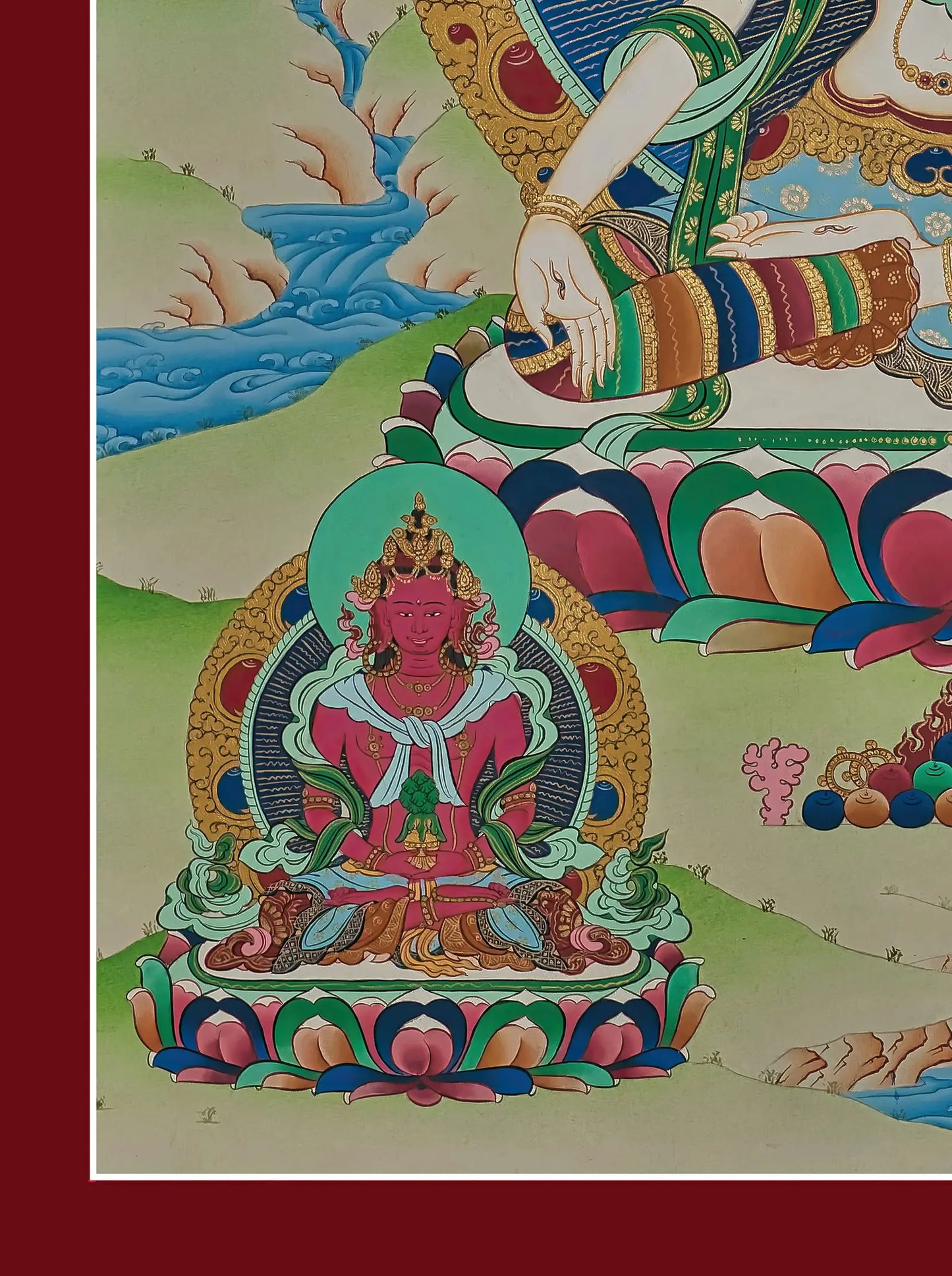 White Tara Thanka