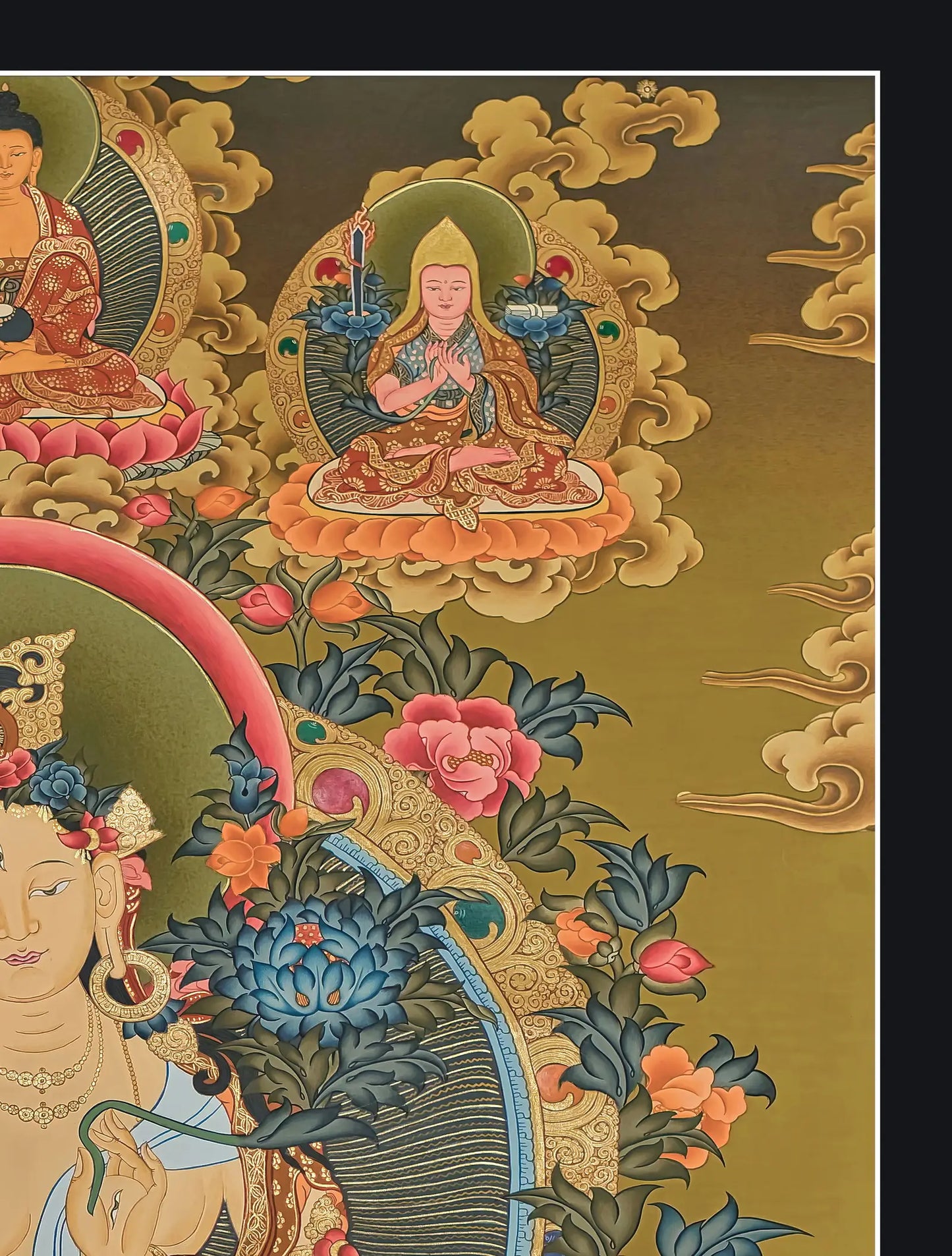 Painting of White Tara Buddhist Goddess
