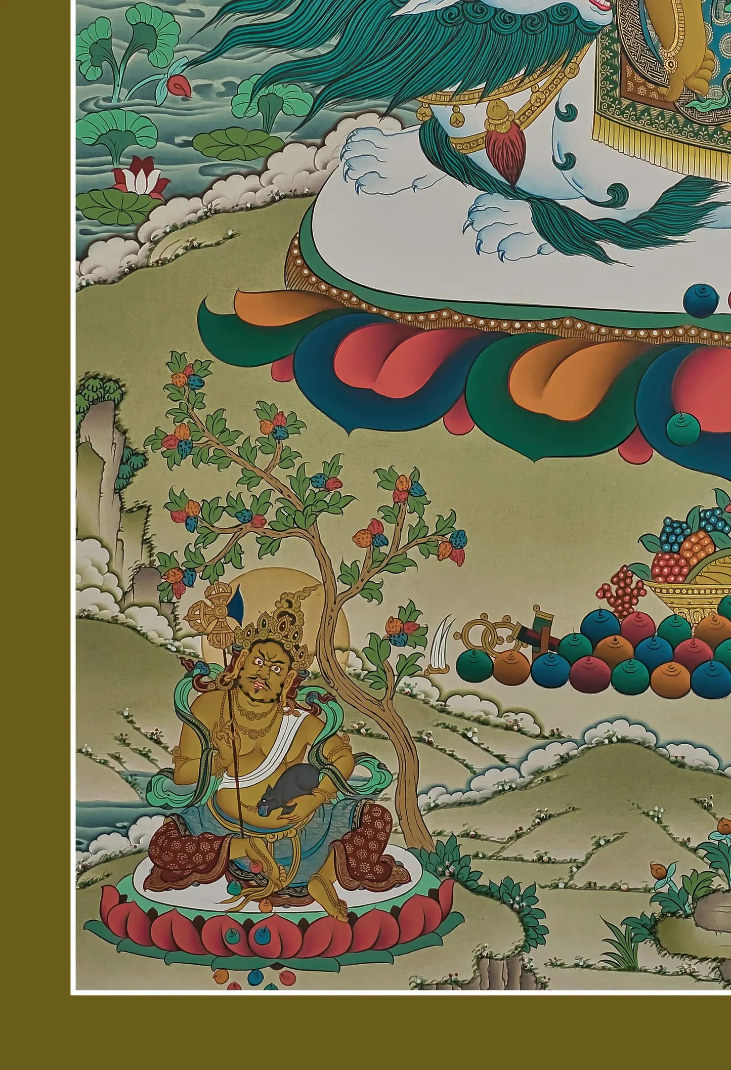 Jambhala God Thangka
