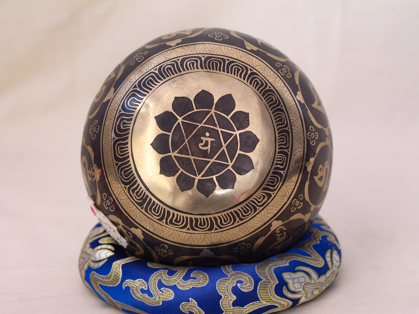 Om Engraved Singing Bowl