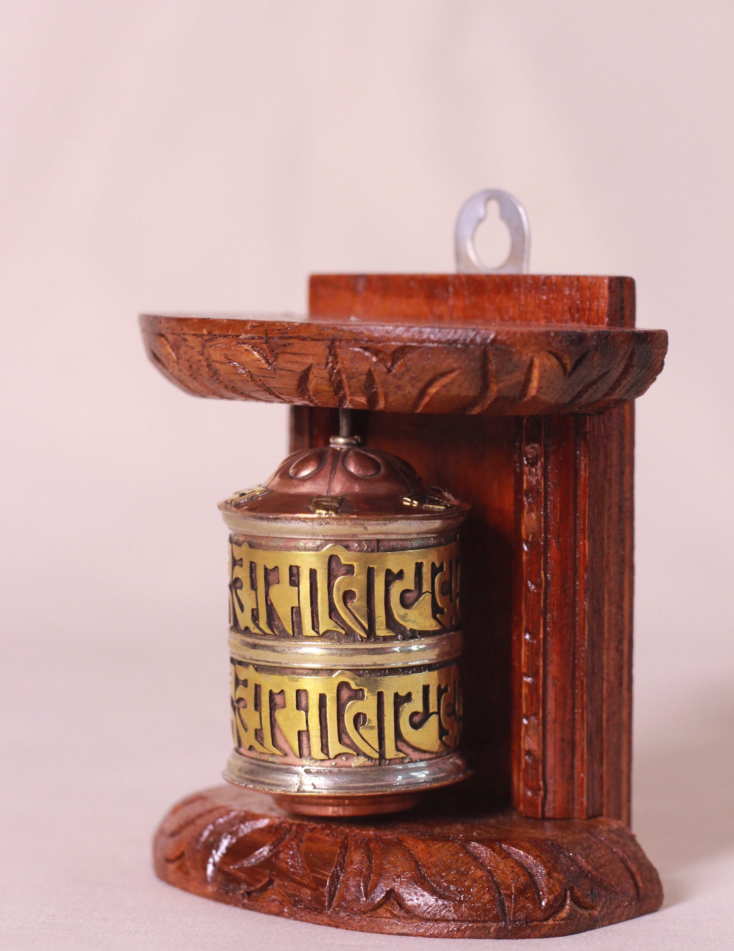 Classic Tibetan Prayer Wheel | Sacred Mantra Detailing