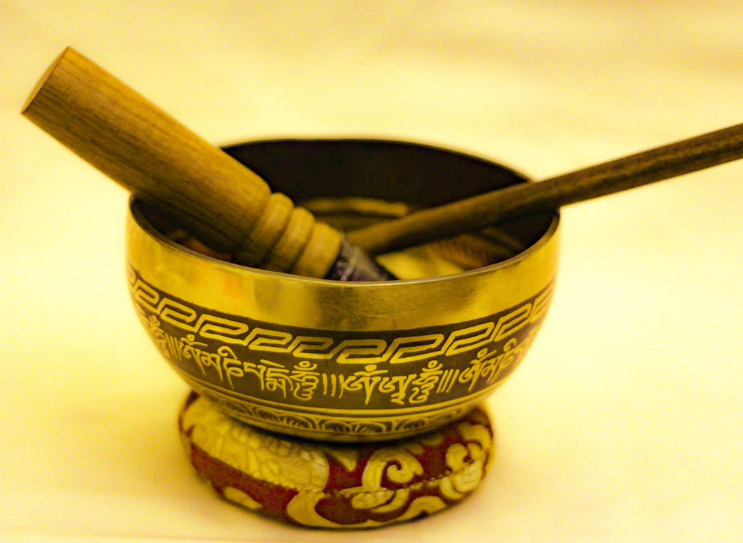 Sangkha Engraved Singing Bowl