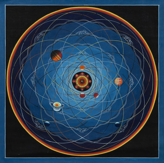 Cosmic Mandala Thangka
