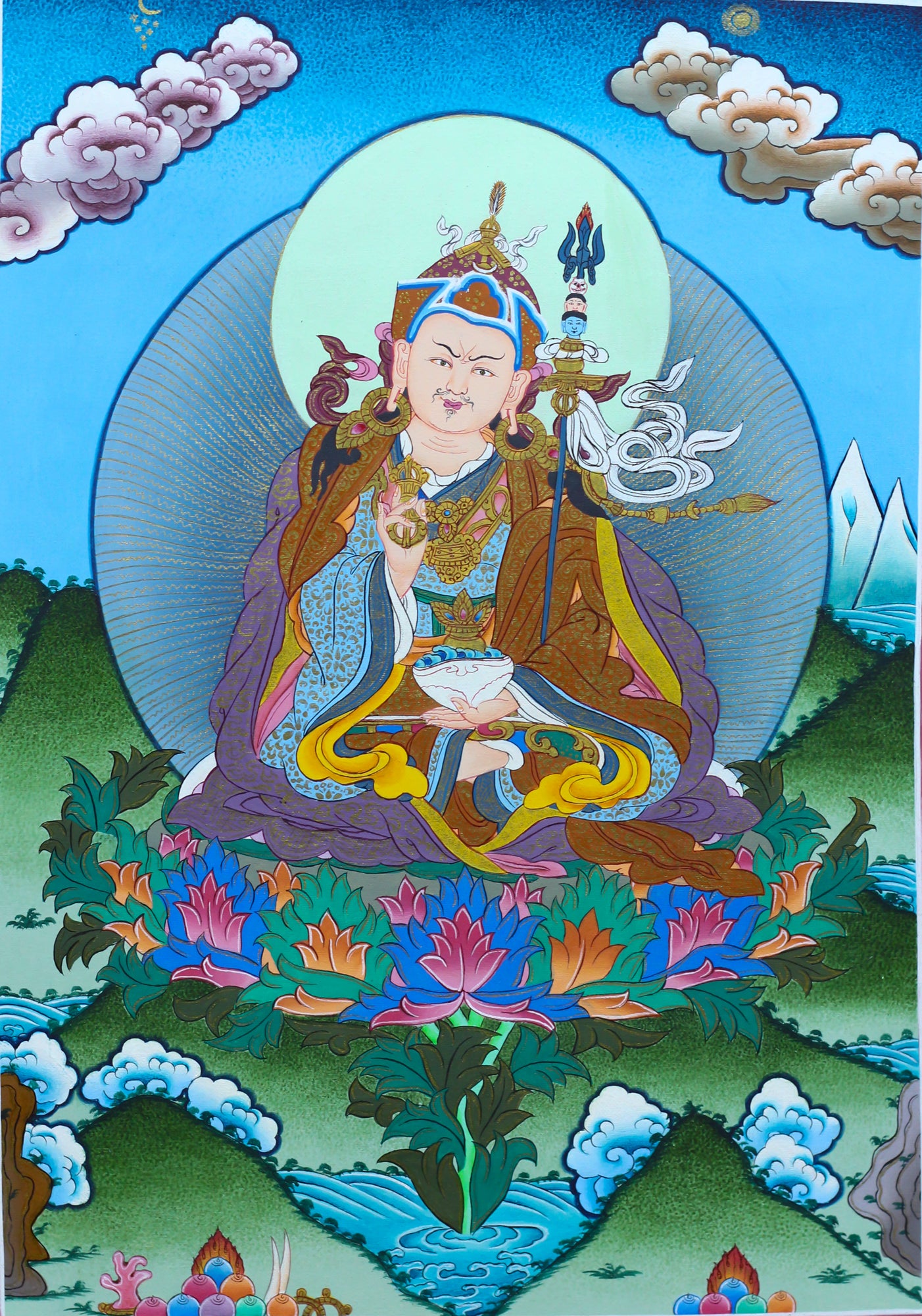 Guru Rinpoche Thangka
