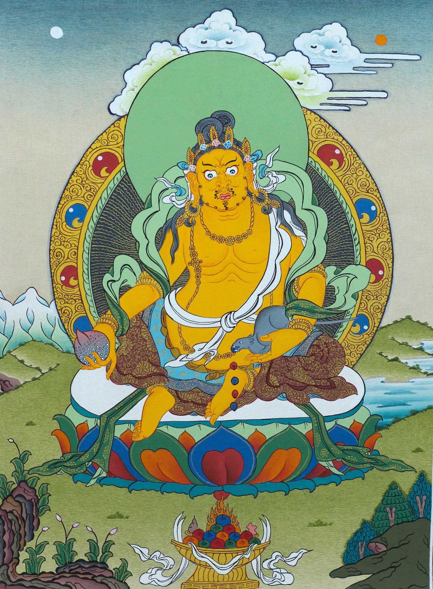 Jambhala Thangka