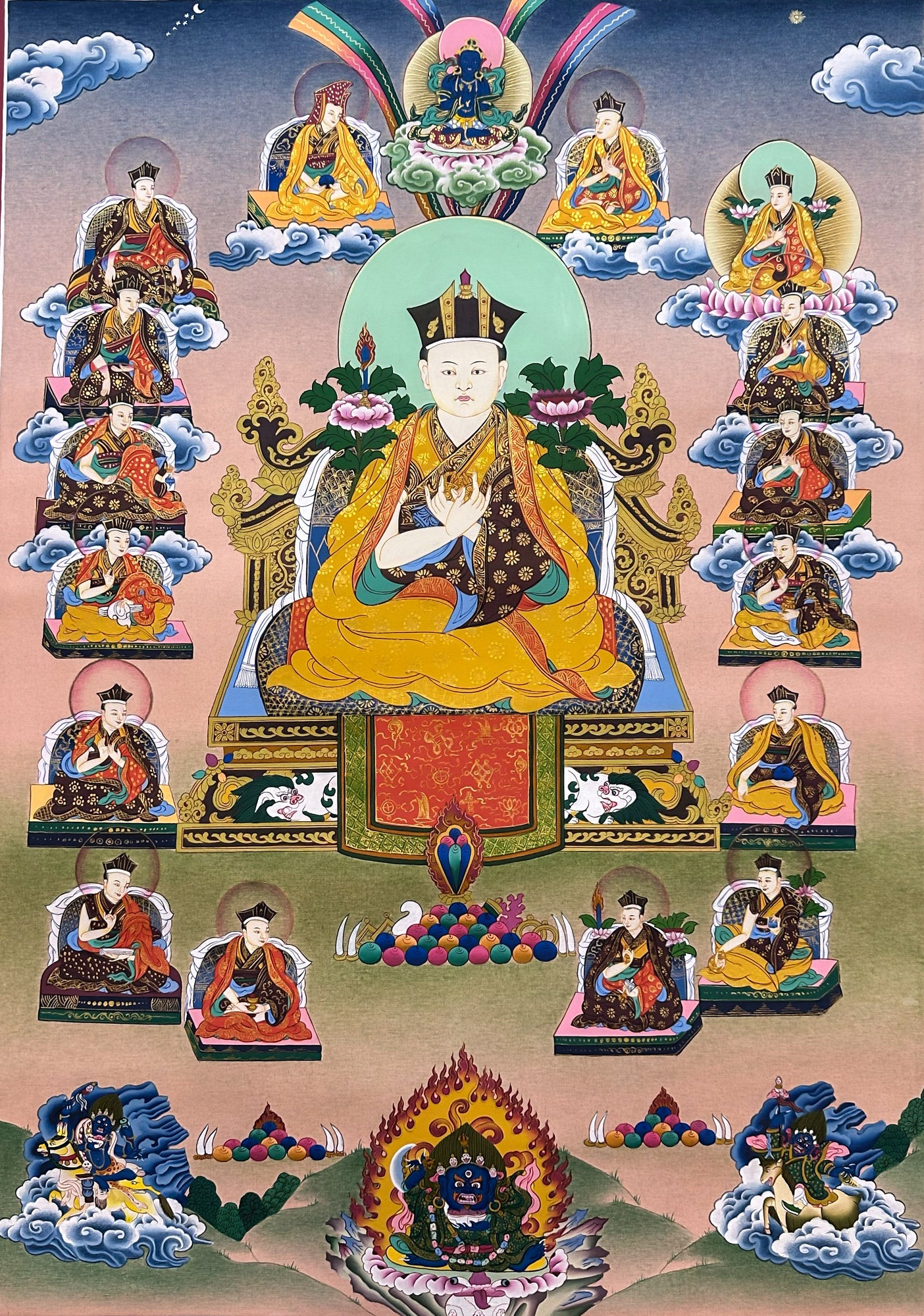 Karmapa Thangka - (17" * 24")