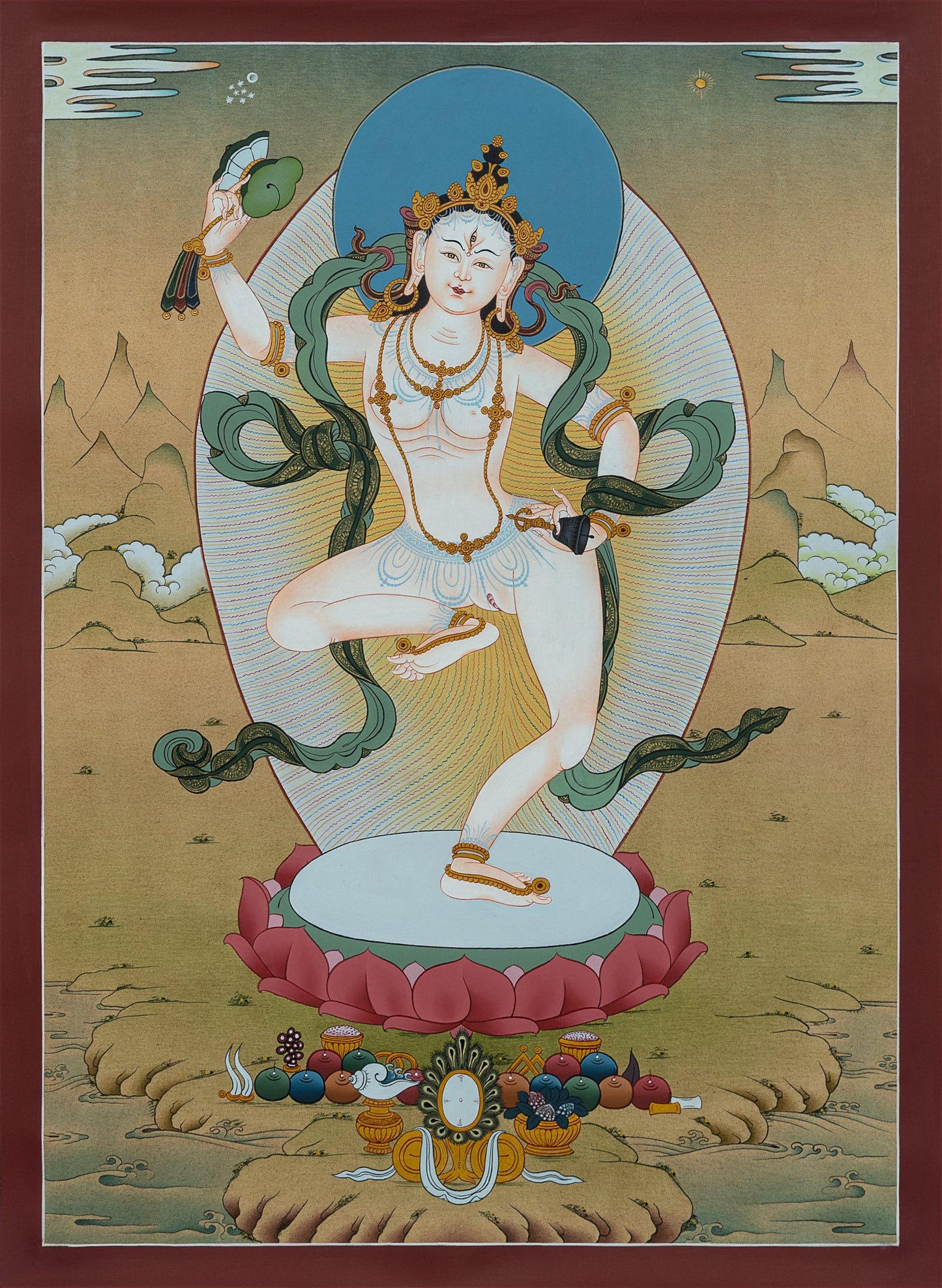 Magic Lapten Thangka - (16" * 22")