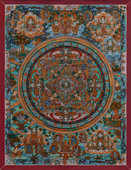 Mandala Thangka - (15" * 19")