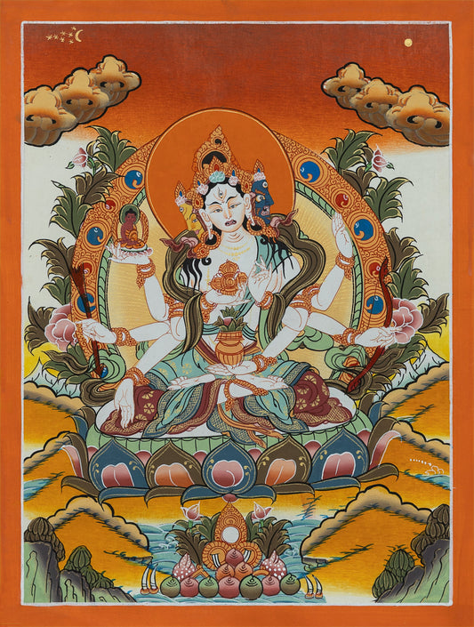 Namgyalma Thangka - (11" * 15")