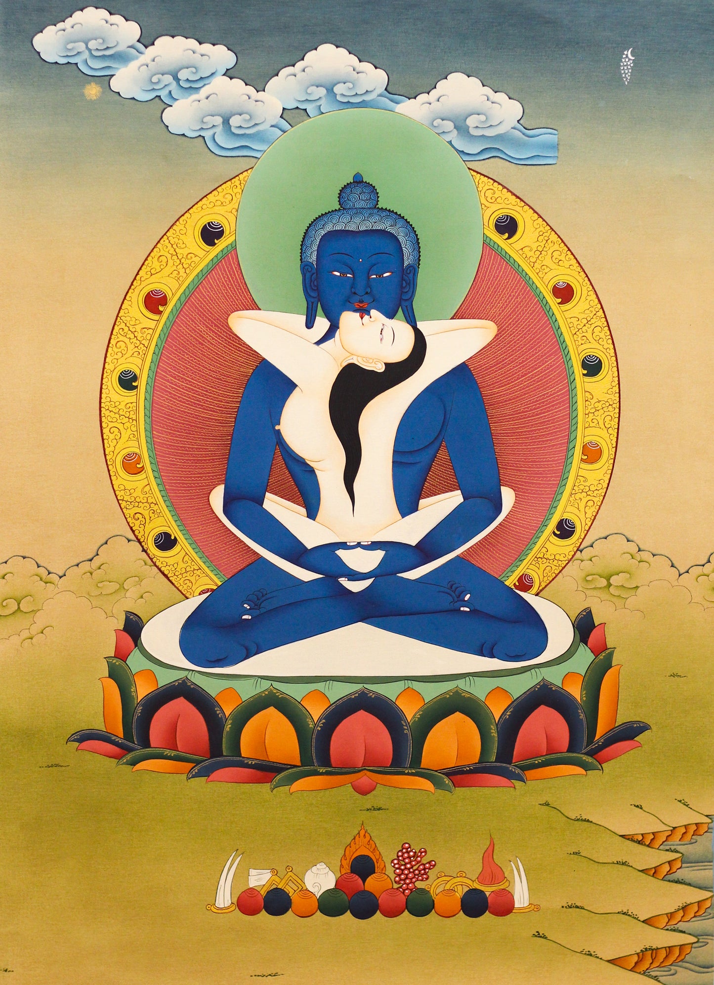 Samantabhadra Thangka
