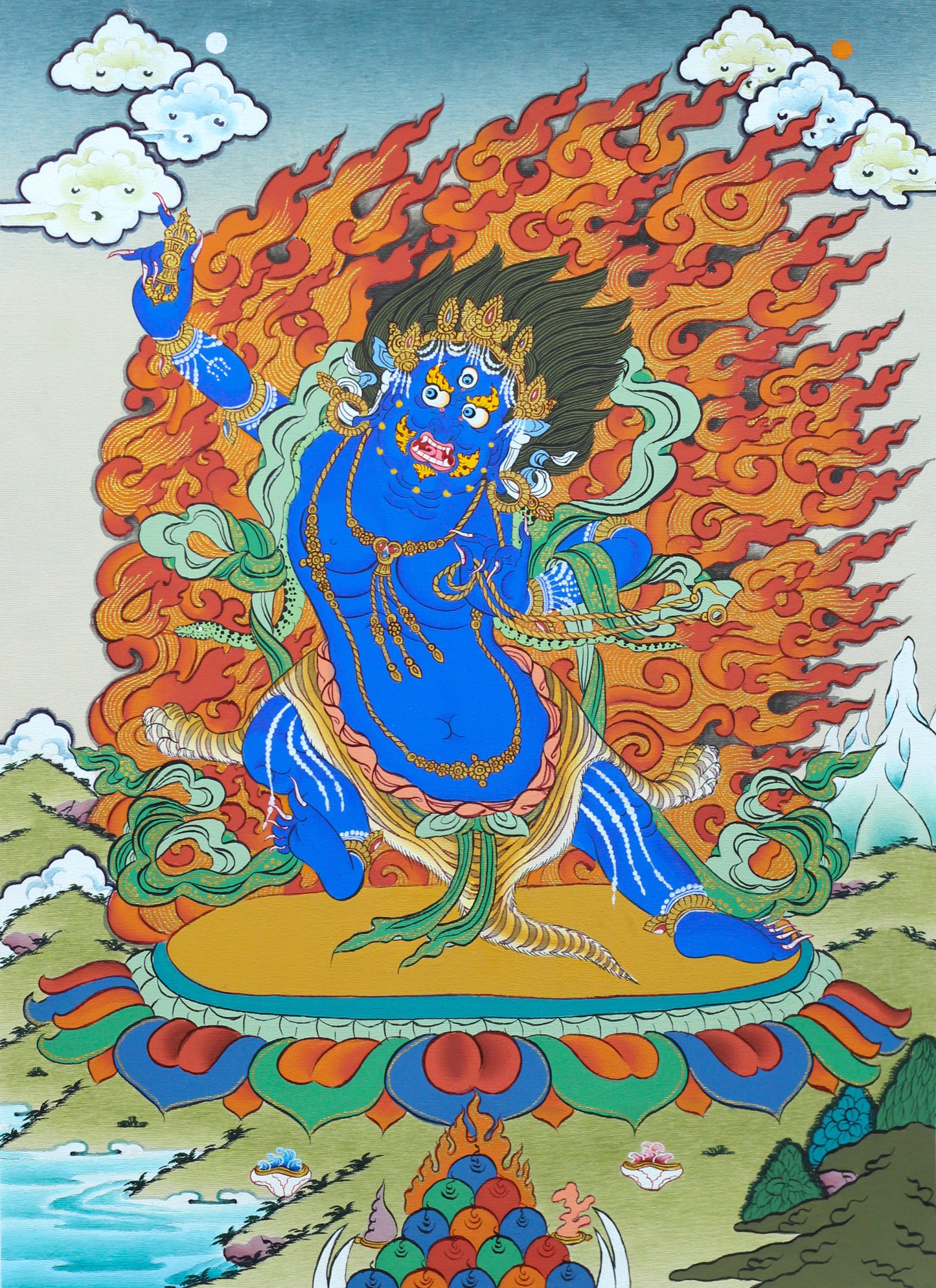 Vajrapani Thangka