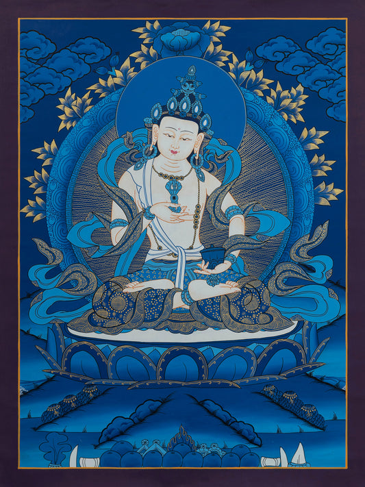 Vajrasattva Thangka - (16" * 20")