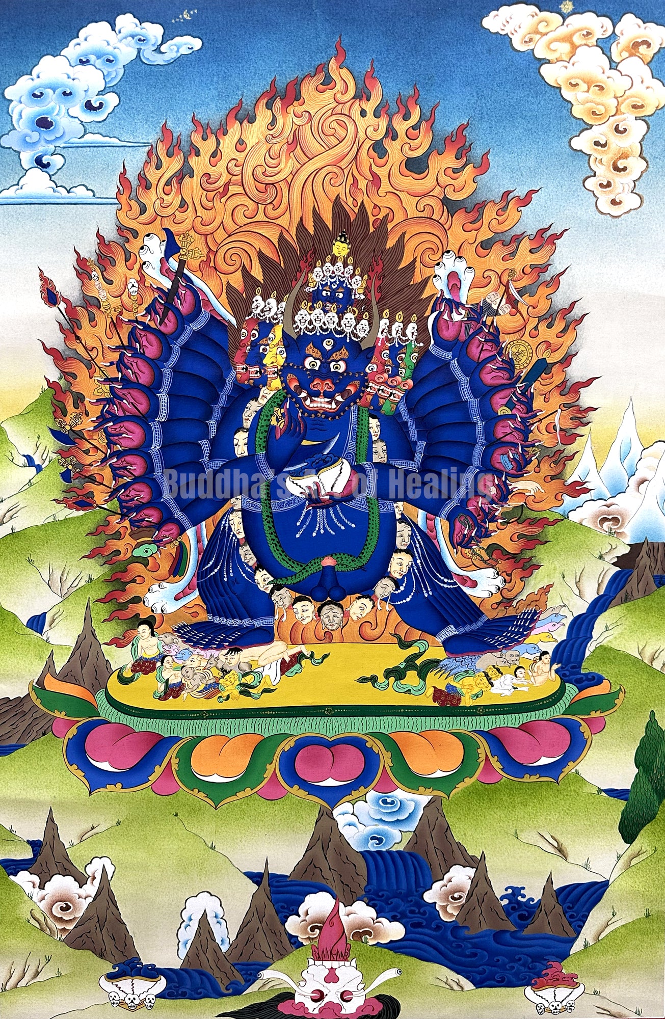 Yamantaka Thangka