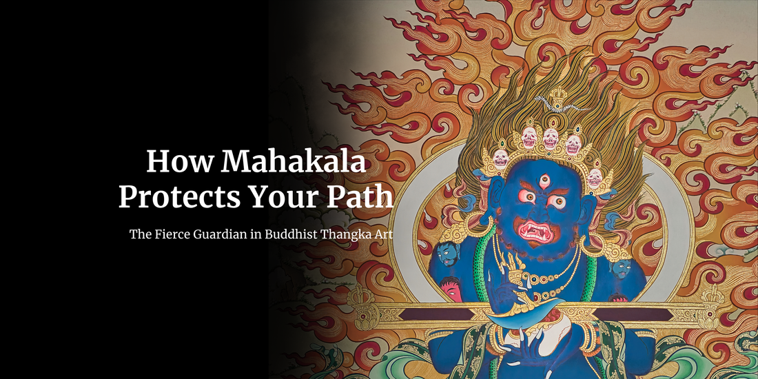 How Mahakala Protects Your Path: The Fierce Guardian In Buddhist Thangka Art