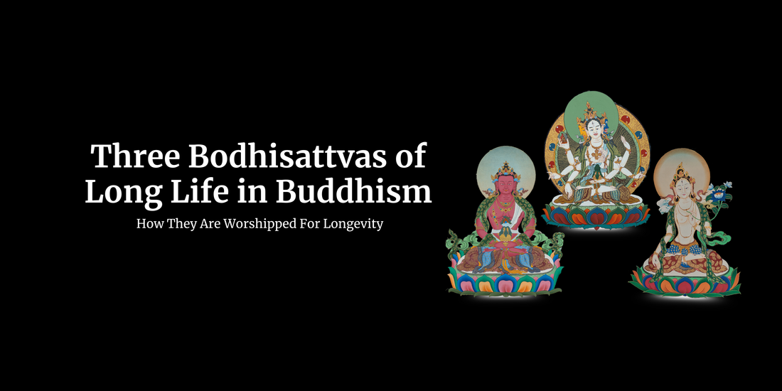 Threee Bodhisattvas of Long Life