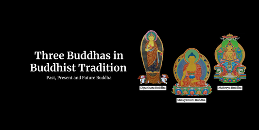 Three Buddhas in Buddhist tradition