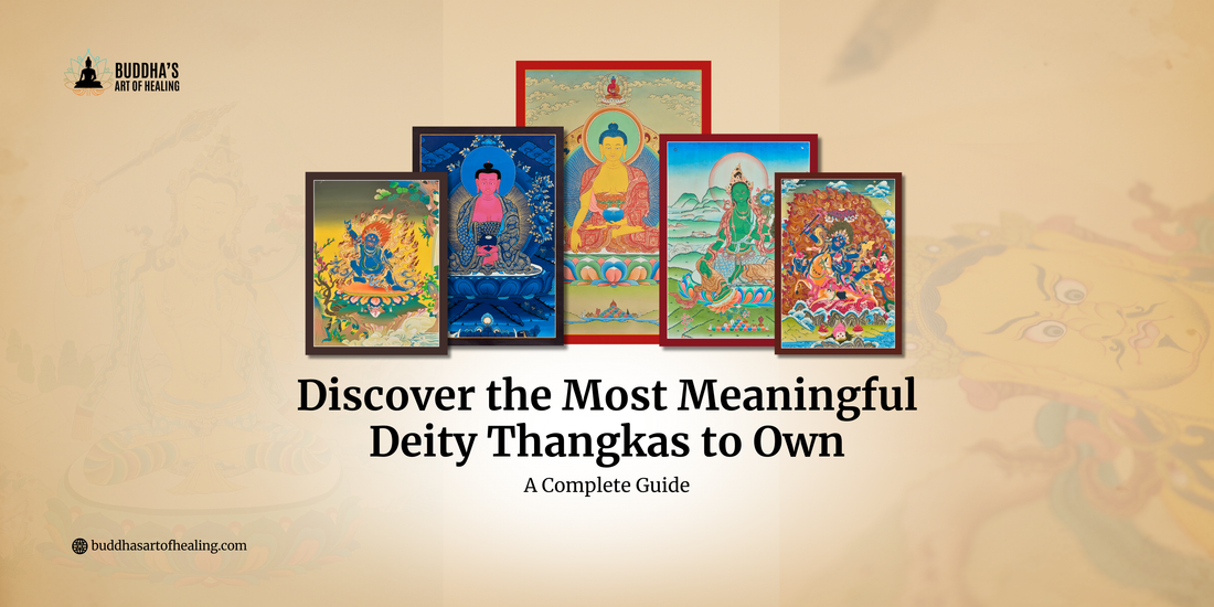 Deity thangkas