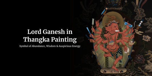 Ganesh in Buddhist Thangka