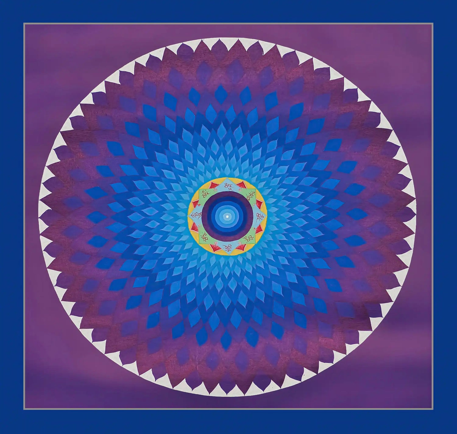 Lotus Mandala Thangka/Painting