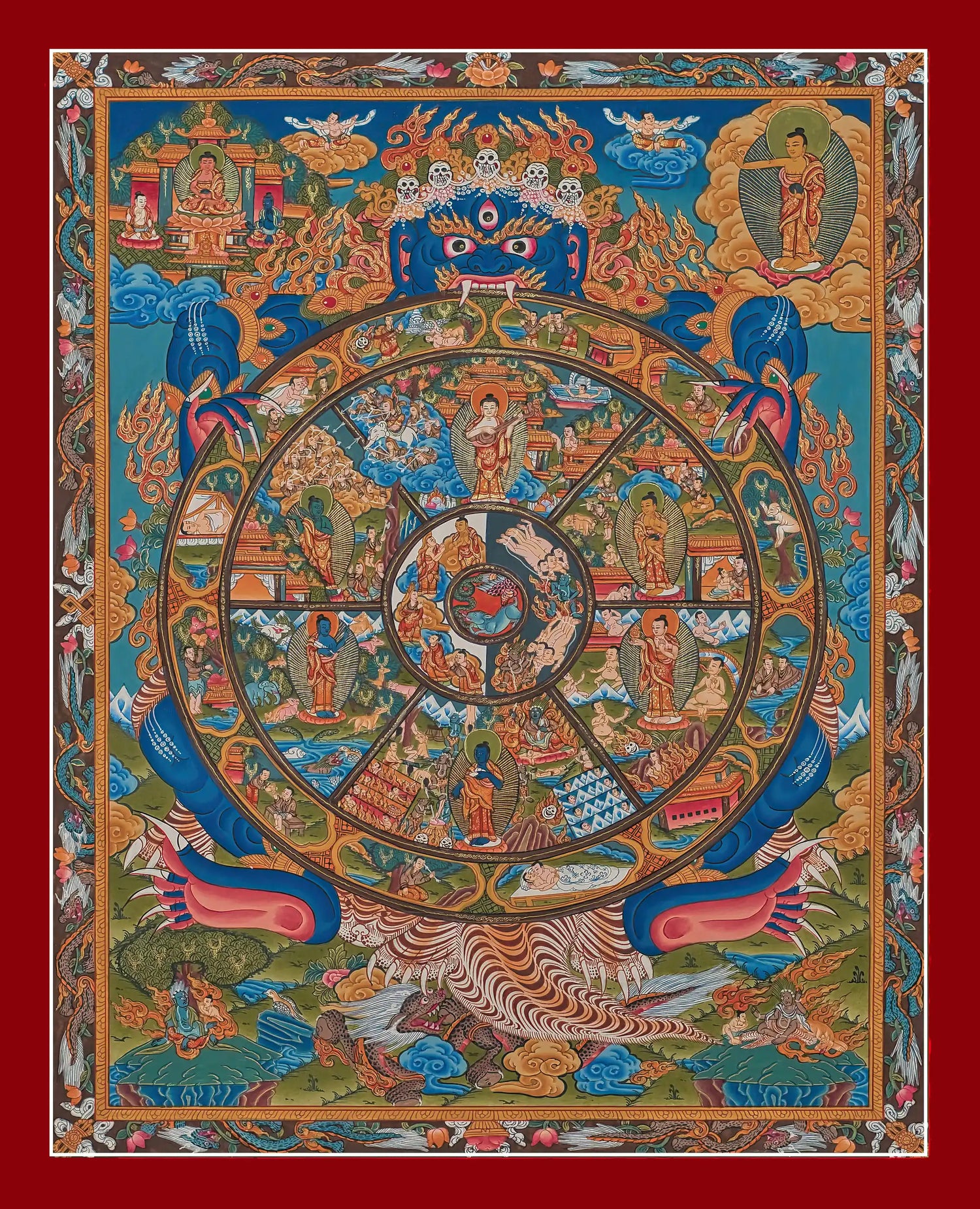 Buddha Mandala Thangka
