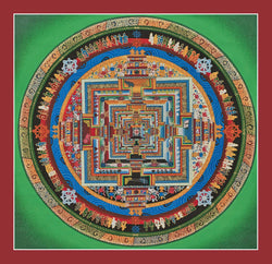 Kalachakra Mandala (In Green)