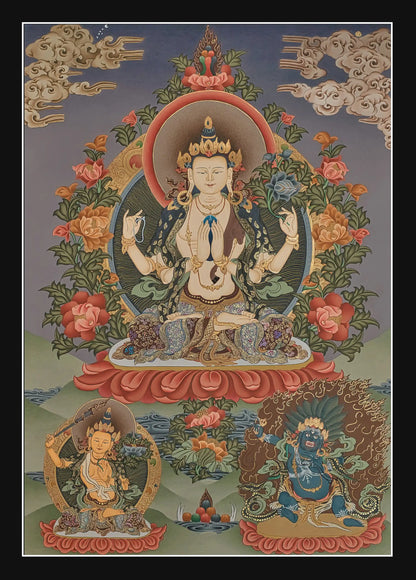 Chenrezig Avalokiteshvara Painting