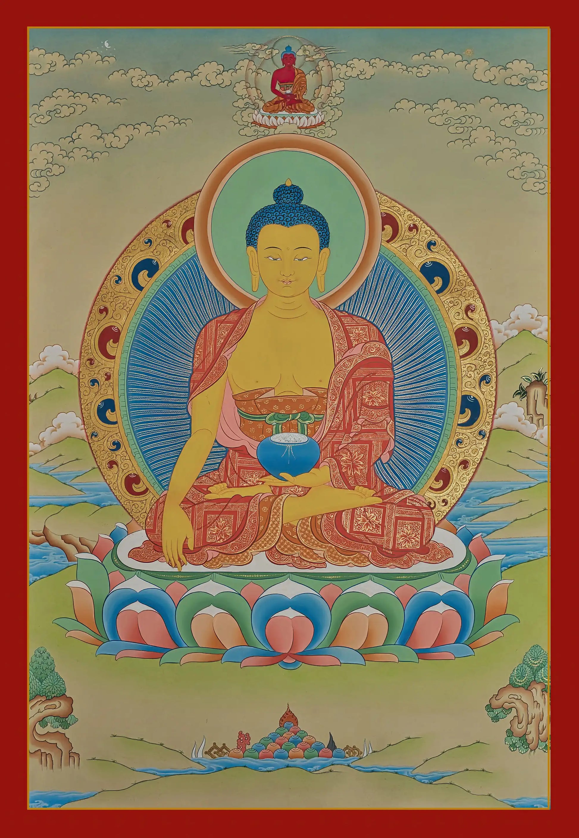Shakyamuni Buddha Thangka