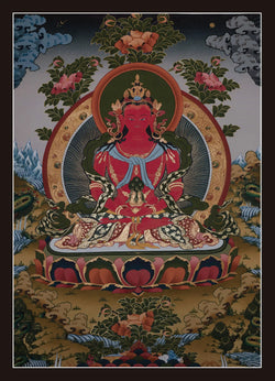 Amitayus Buddha Thangka