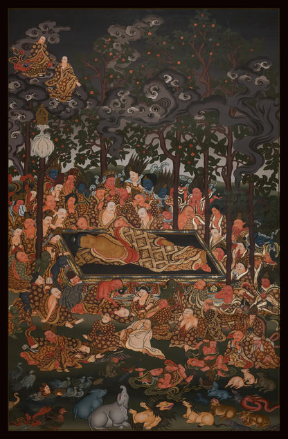 Buddha Nirvana Thangka