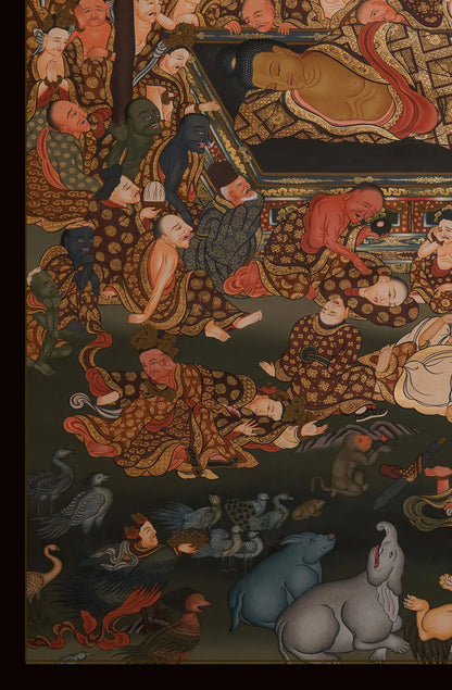 Buddha Nirvana Thangka