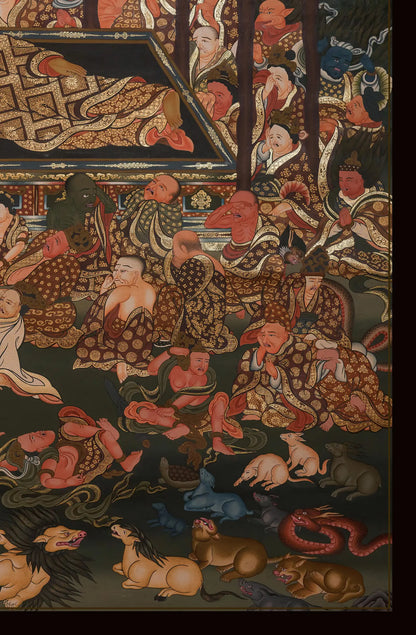 Buddha Nirvana Thangka