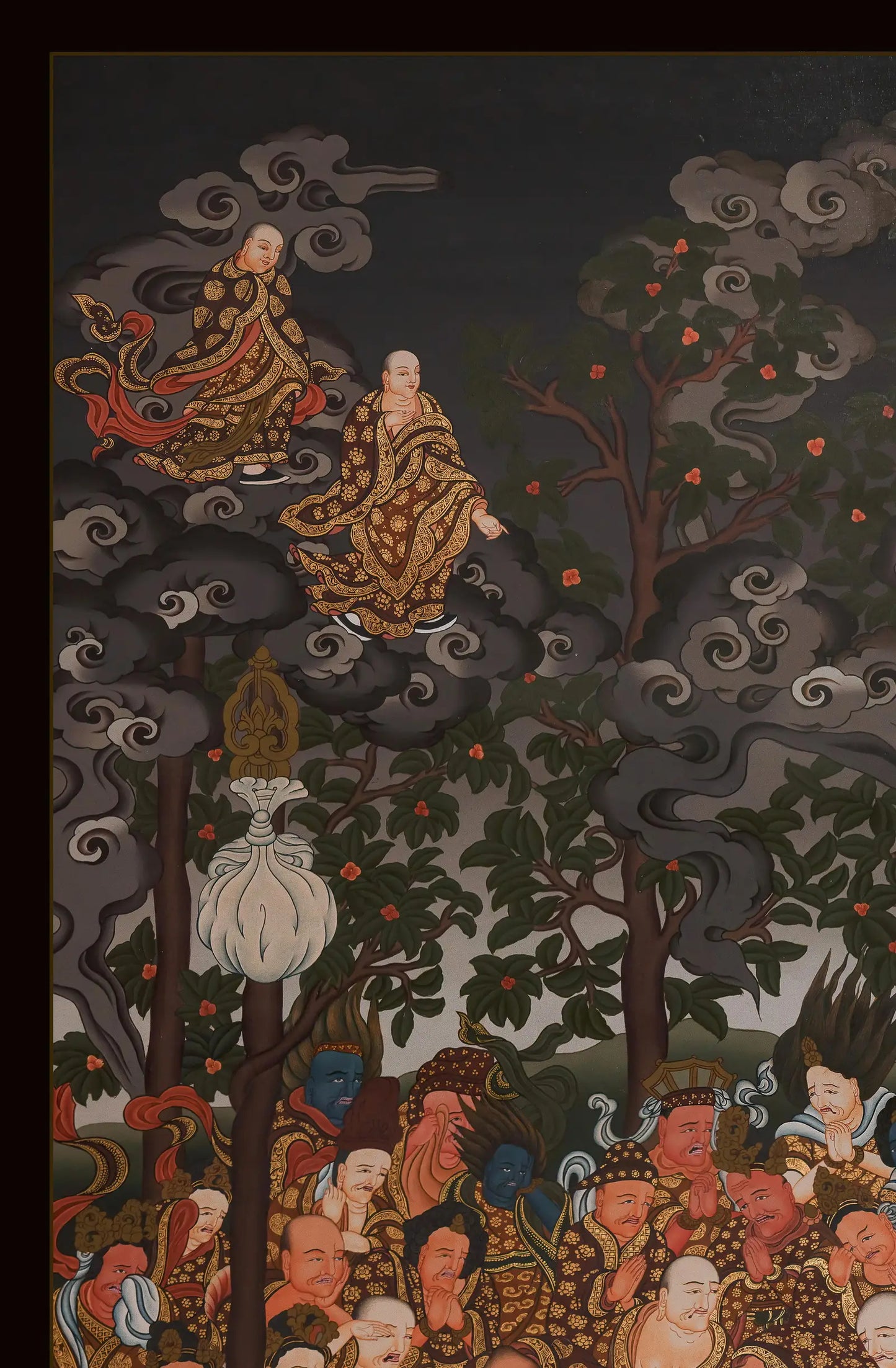 Buddha Nirvana Thangka